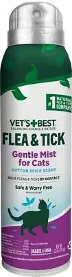 Vet's Best FT Gentle Mist for Cats Cotton Spice Scent 6.3oz