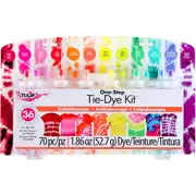 TULIP 70pc Fabric Tie Dye Kit Kaleidoscope