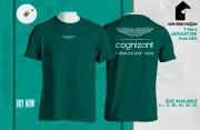 Aston Martin Formula One F1 Team T Shirt USA Size S-5XL 100% COTTON