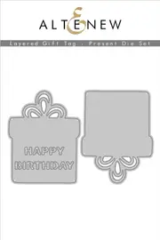 Altenew Layered Gift Tag - Present Die Set