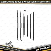 6 Pcs of PK Tool Pick Hook & Mini Pry Bar Set Non-Scratch Glass Reinforced Nylon