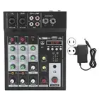 4 Channel BT Mixing Console Digital Mixer Built‑in Reverb Effect 100‑ GS0