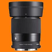 Sigma 30mm f/1.4 DC DN Contemporary Lens (Leica L) - Brand New