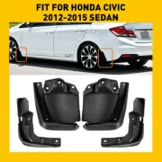 Car Auto Splash Guards For Honda Civic 12-15 Guards Mud Flaps Mud Guards Replace