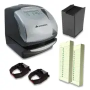 Acroprint TRB950 ES900 Digital Display Time Clock Bundle - Black New
