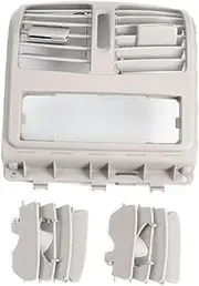 Compatible For Benz W218 Rear Air Outlet Vent Dash Panel Grille Cover Interior Mouldings Panel Grille For Mercedes CLS Class 2188300354(Model B Light Gray)