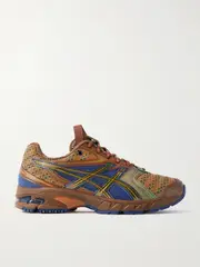 [Asics] Asics - Ub9-s Gel-ds Trainer 14 Rubber-trimmed Mesh Sneakers - Brown - UK 5.5 UK 5.5 Brown