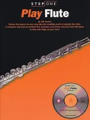 Play Flute Beginner Lessons Learn How to Play Music Step One Book CD Pack