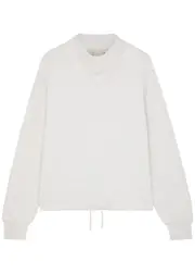 Varley Betsy Stretch-jersey Sweatshirt - Ivory - L (UK14 / L) L (UK14 / L)