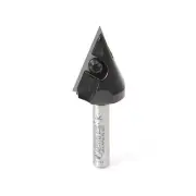 Amana Tool RC-1145 1 FL 45 Deg Insert V Groove 13/16 x 63/64 x 1/4 Router Bit