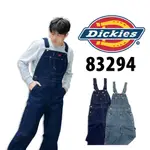 衝評  DICKIES 83294 深藍色 吊帶褲 上漿硬挺 連身衣 牛仔 迪凱思 工作褲 #2503