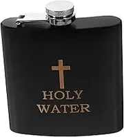 Generic Baptismal Bottle Flask Alcohol Waterbottle Water Rack Holy Water Container Empty Spout Hot Multi Spray Reusable Foldable Hydro Carafe Water Bottle Containers Stainless Steel