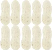 DOITOOL 20 Pcs Cute Peanut Shaped Erasers for Realistic Mini Food Erasers Fun Stationery for Drawing Creative Students Versatile Use Crafts