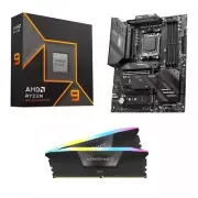 AMD Ryzen 9 9900X, MSI X670E MAG TOMAHAWK WiFi, Corsair Vengeance RGB 32GB DDR5