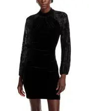 Eliza J Velvet Dress