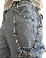 [PINKPIN] Heavy Biker Trucker Keychain Punk Trouser Wallet Chain For Men Women