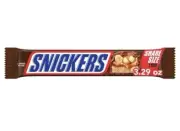 Snickers King Size Candy Bar - Single ￼3.29oz - Chocolate Peanut Caramel Snack