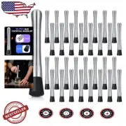 Elegant 8-Inch Stainless Steel Muddler Set - 32 Pieces for Signature Cocktails