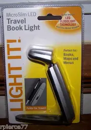 Fulcrum LIGHT IT! MicroSlim LED TRAVEL BOOK LIGHT - Folds - 20061-301 - NIP!