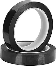 ROMISBABA 2 Rolls Heat Resistant Tape Gaffer Tape Double Sided Adhesive for Household and Automotive Repairs
