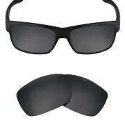 hdhut POLARIZED Replacement Lenses for-Oakley TwoFace Sunglasses Stealth Black