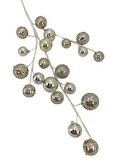 Champagne Ball Spray 75cm