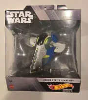Hot Wheels Star Wars Starships Select Premium Diecast Jango Fett's Starship