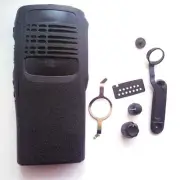 Black Replacement Front Housing Case Cover for GP340 HT750 Handheld Radio