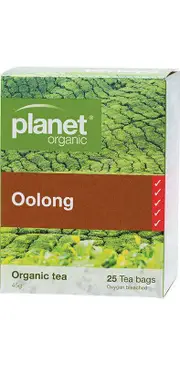 Planet Organics Oolong Teabags | 25 tea bags