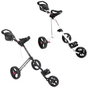 2025 Masters 5 Series 3-Wheel Push Golf Trolley Folding Lightweight Adjustable