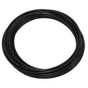 Aeroflow 200 Series Stainless Steel Braided Hose -3AN, AF200-03-15MBLKC