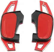Shift Paddle Extension For VW For Golf 7 For GTI For R For Rline For GTE For GTD For MK7 Car Accessories Car Steering Wheel Shift Paddles Extension Shifters Stickers(Type Red)