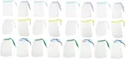 FRCOLOR 2sets Bar Soap Exfoliating Scrubber Soap Saver Bag Mesh Drawstring Skin Friendly Pe 25pcs*2