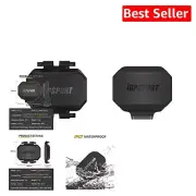 Bluetooth & ANT+ Waterproof Cycling Speed and Cadence Sensor - Ultra-Thin Design
