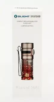 Olight S1R Baton II Volcano Red Limited Edition 1000 Lumens 145 Meter Throw New