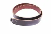 WWII German Army Heer Black Leather Belt Enlisted Mans EM Repro