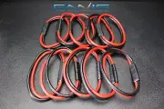 (20) 10 GAUGE QUICK DISCONNECT 2 PIN 10'' LEAD AWG WIRE HARNESS AQK-12-10BG