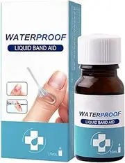 10mL Liquid Band Aid, Waterproof Liquid Bandage Quick-Dry Wounds Healing Gel Liquid Bandage for Minor Cuts, Scrapes and Cracked Skin