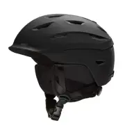 Smith Level Mips Snow Helmet, Matte Black, Small