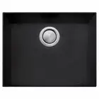Oliveri Santorini Single Bowl Undermount Sink Black ST-BL1560U