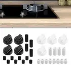 4Pcs Gas Stove Knobs Range Knobs Replacements Gas Cooktop Range Easy