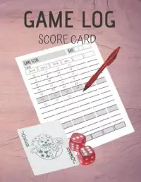 在飛比找博客來優惠-Game log Score Card: 105 Sheet