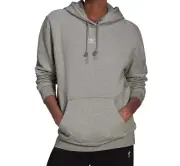 NWT-Adidas Originals Adicolor Essentials Fleece Hoodie Gray Women's Size-Medium