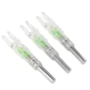 6.2mm LED Lighted Nock With Automatic Knock Archery Arrows Accessory Green FD