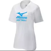 Mizuno Women's V-Neck Softball T-Shirt