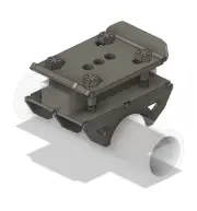 OFFROAD ANONYMOUS U-Bolt Eliminator Kit-Axle Tube Size: 3.000", Leaf Spring Widt