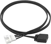 Black 4 Pin to 5V 3 Pin ARGB Conversion Cable ARGB Splitter Cable 5V 3Pin to 4 Pin ARGB Extension Cable for Computer Chassis Connector Cable Home Audio Accessories