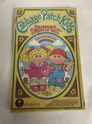 UNOPENED SEALED CABBAGE PATCH KIDS COLORFORMS DRESS UP SET