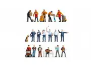 Noch 16125 HO/OO Gauge In the City XL Figure Set