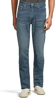 [Levi's] Men's 514 Straight Fit Cut Jeans (Also Available in Big & Tall), Begonia Tint - Advanced Stretch, 33W x 30L